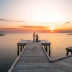 obx family beach photography and weddings mary ks photography obxsurprise engagement session at sunset obx