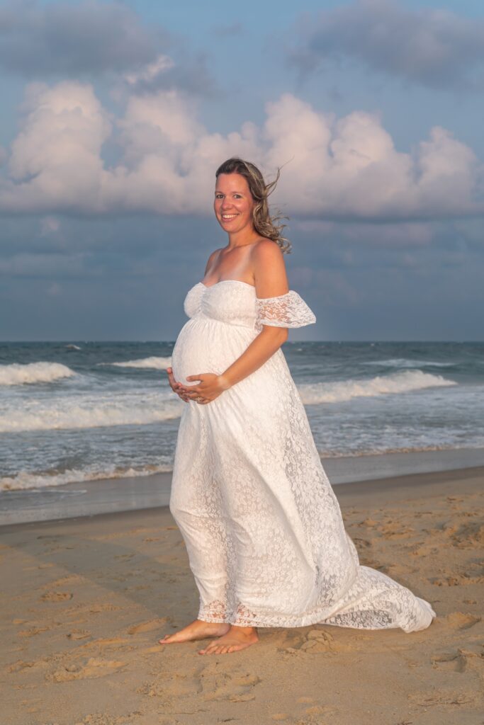 obx family beach photography and weddings mary ks photography obxmaternity session pregnant lady on beach obx